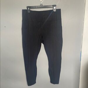 Active Life XXL Black Light Patterned Athletic Leggings Athleisure sporty